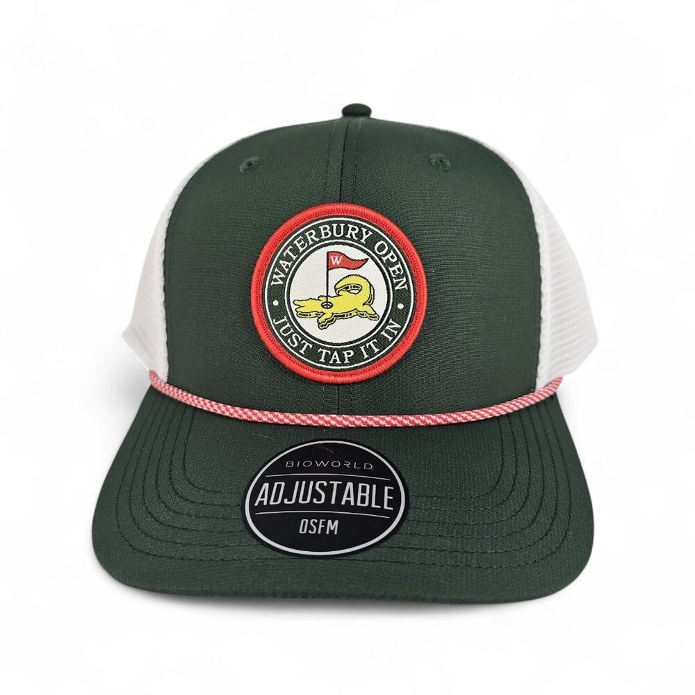 Happy Gilmore Hat Waterbury Open 1996 Just Tap It In Golf Snapback Cap NWT